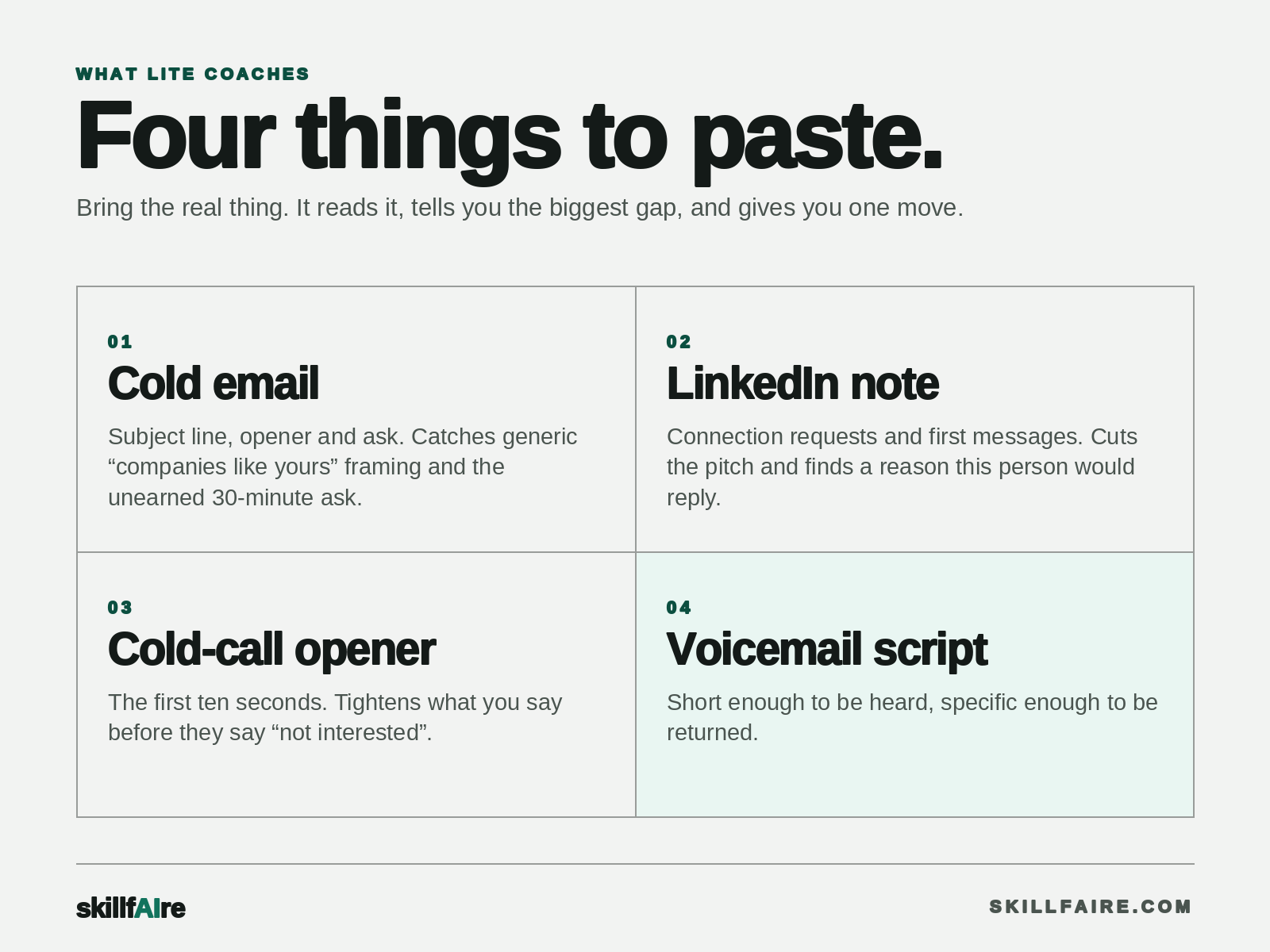 rAInmaker Lite: Blunt Cold Outreach Coach screenshot 3