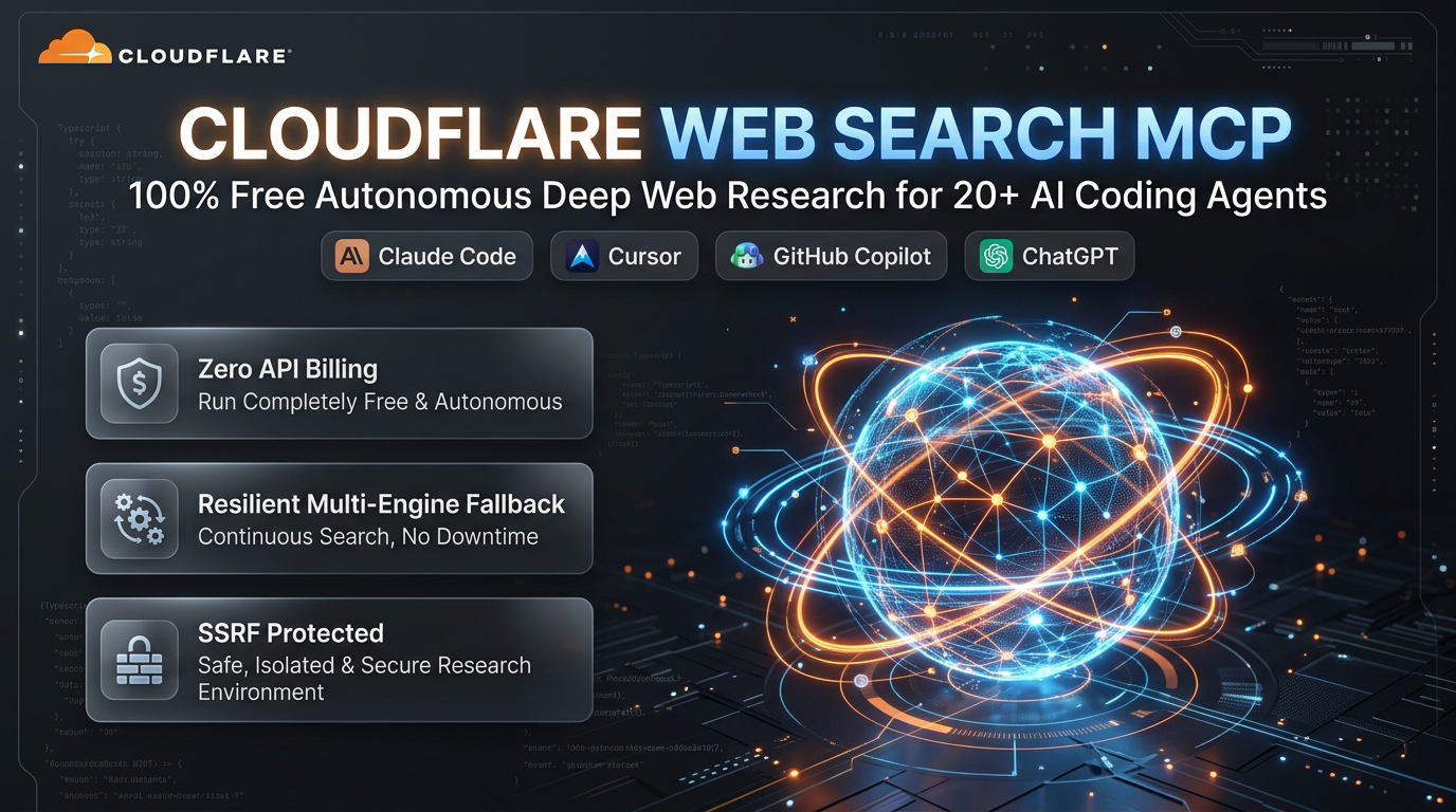 Cloudflare Web Search MCP preview