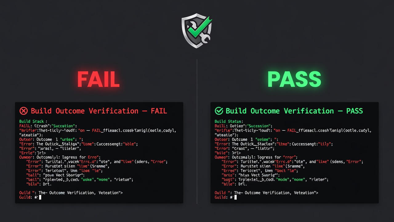 Build Outcome Verifier preview