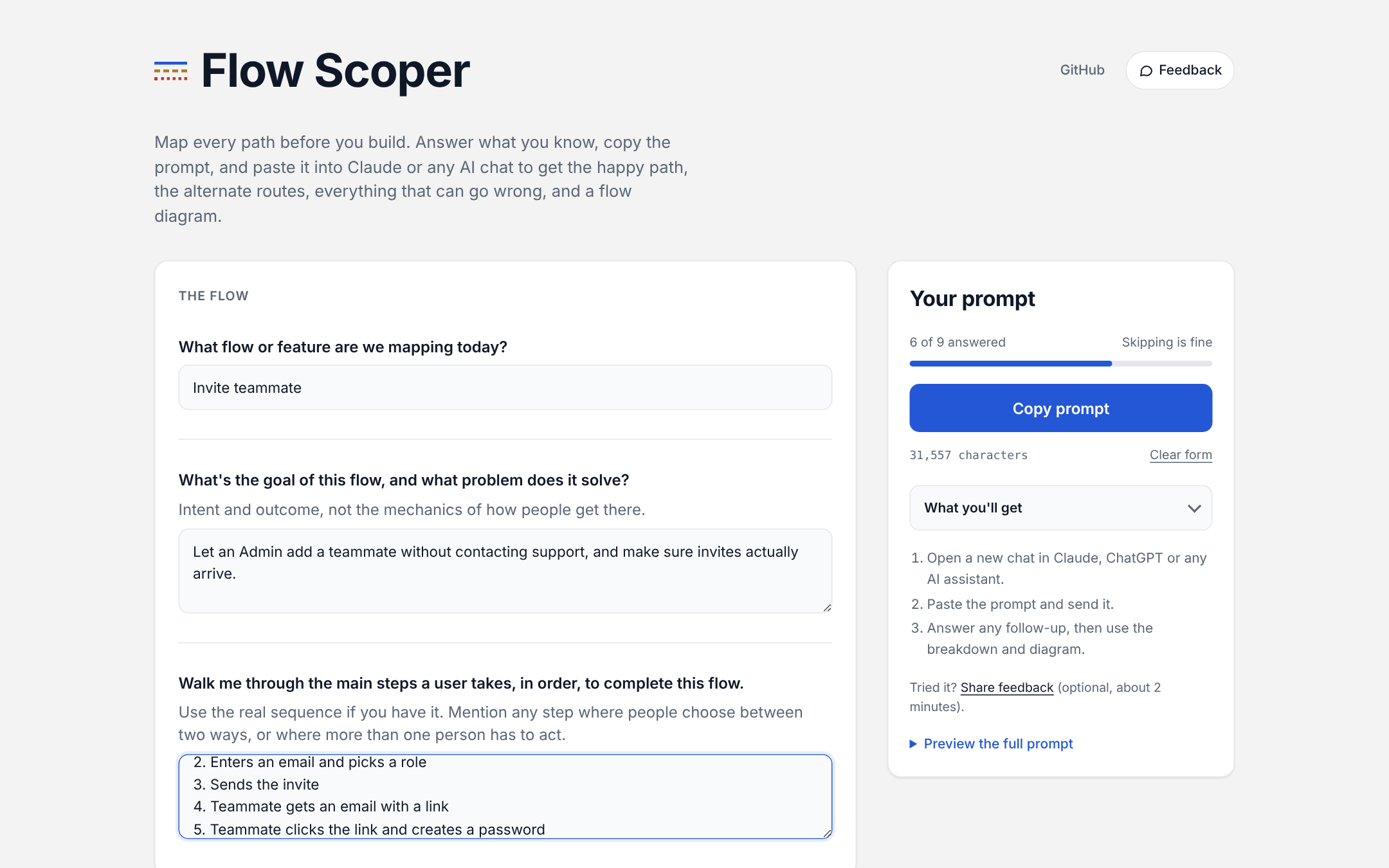 Flow Scoper screenshot 1