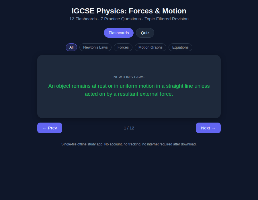 Interactive Study App Builder screenshot 2