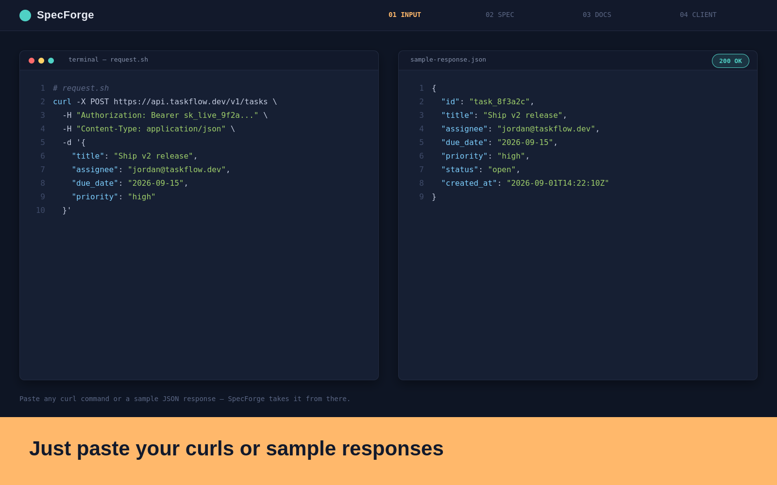 API Docs & SDK Generator preview