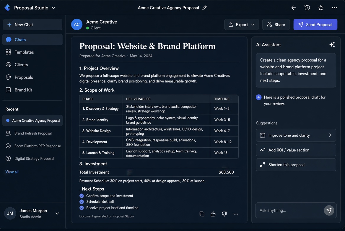 Agency Client Delivery OS preview