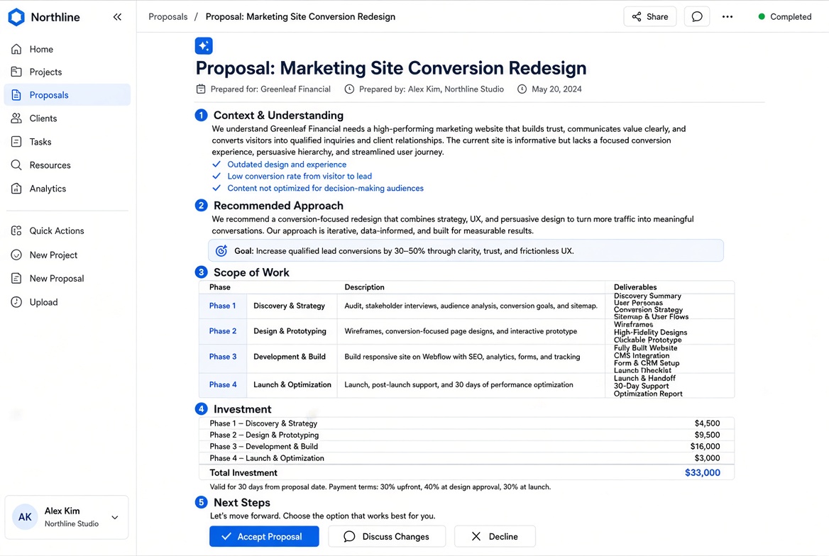 Agency Proposal Closer preview