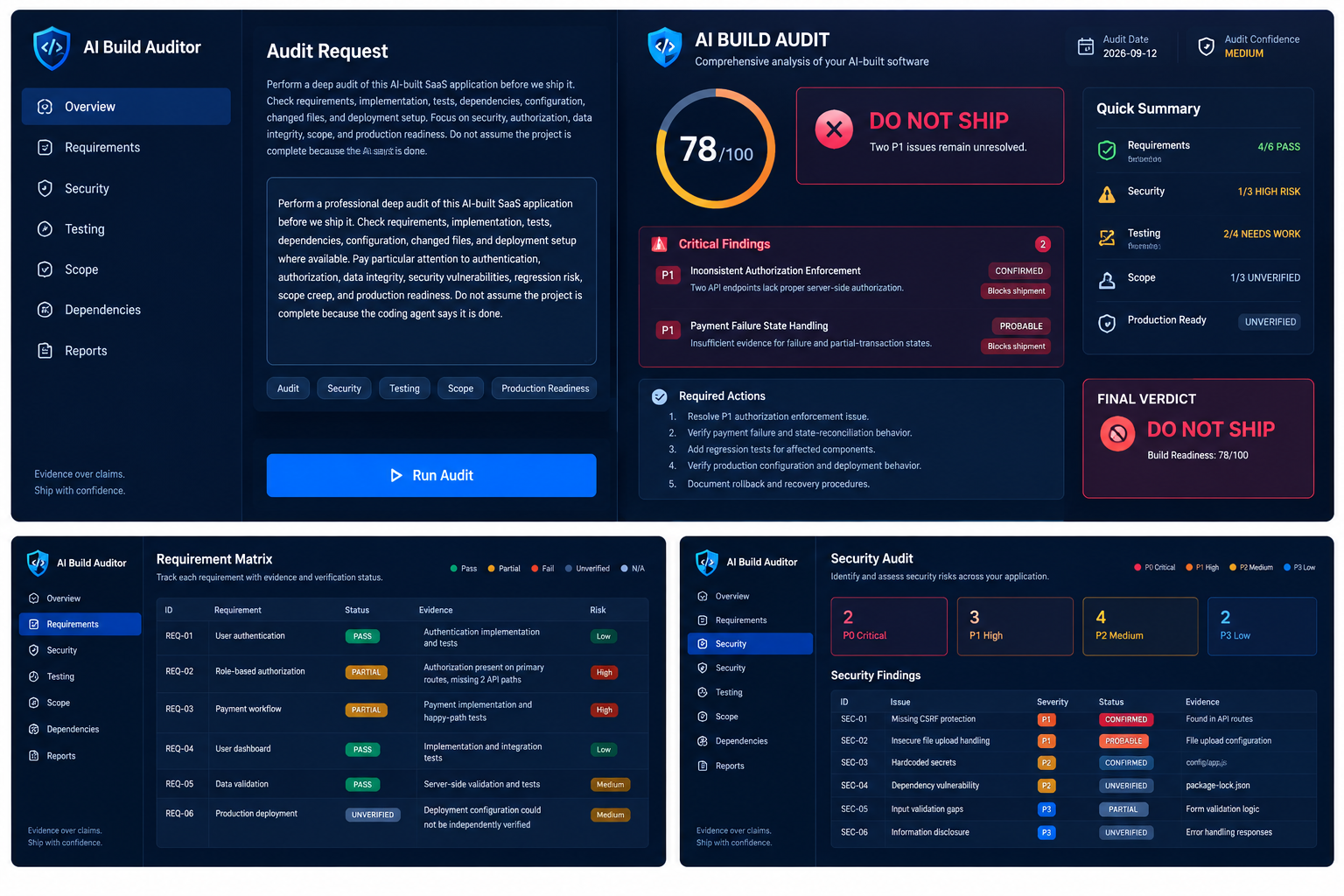 AI Build Auditor preview