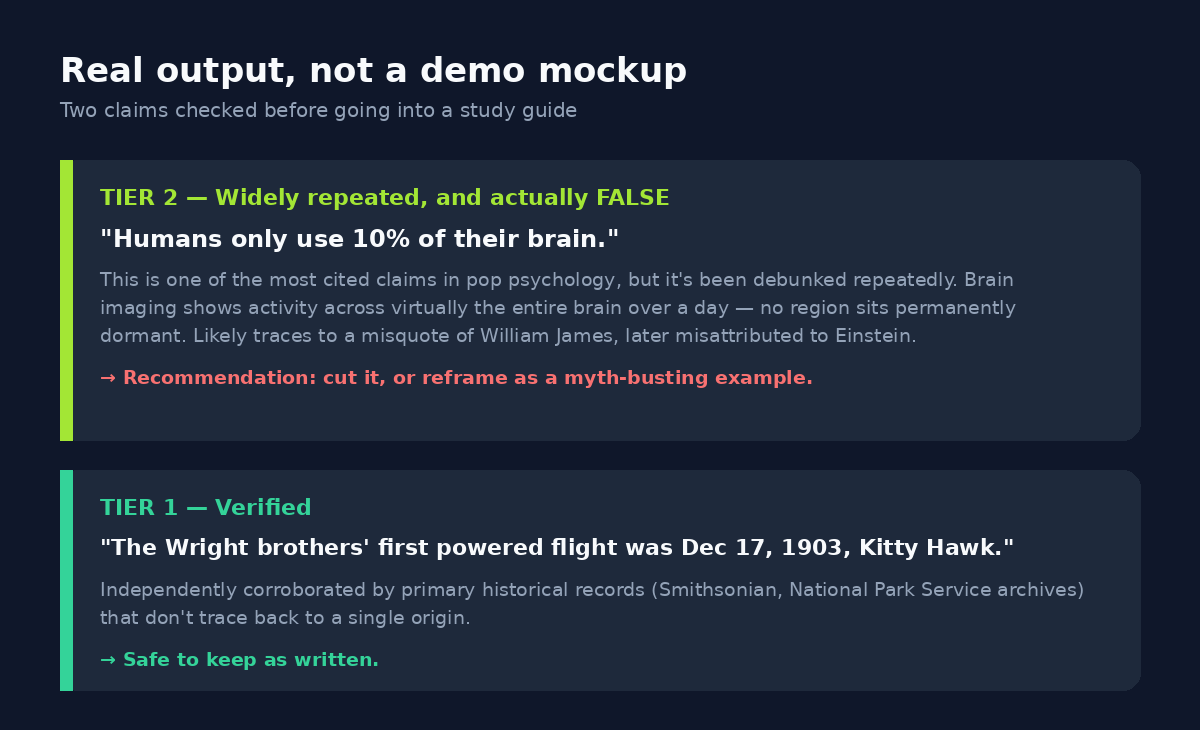 Epistemic Provenance: AI Trust & Source Tracer screenshot 2
