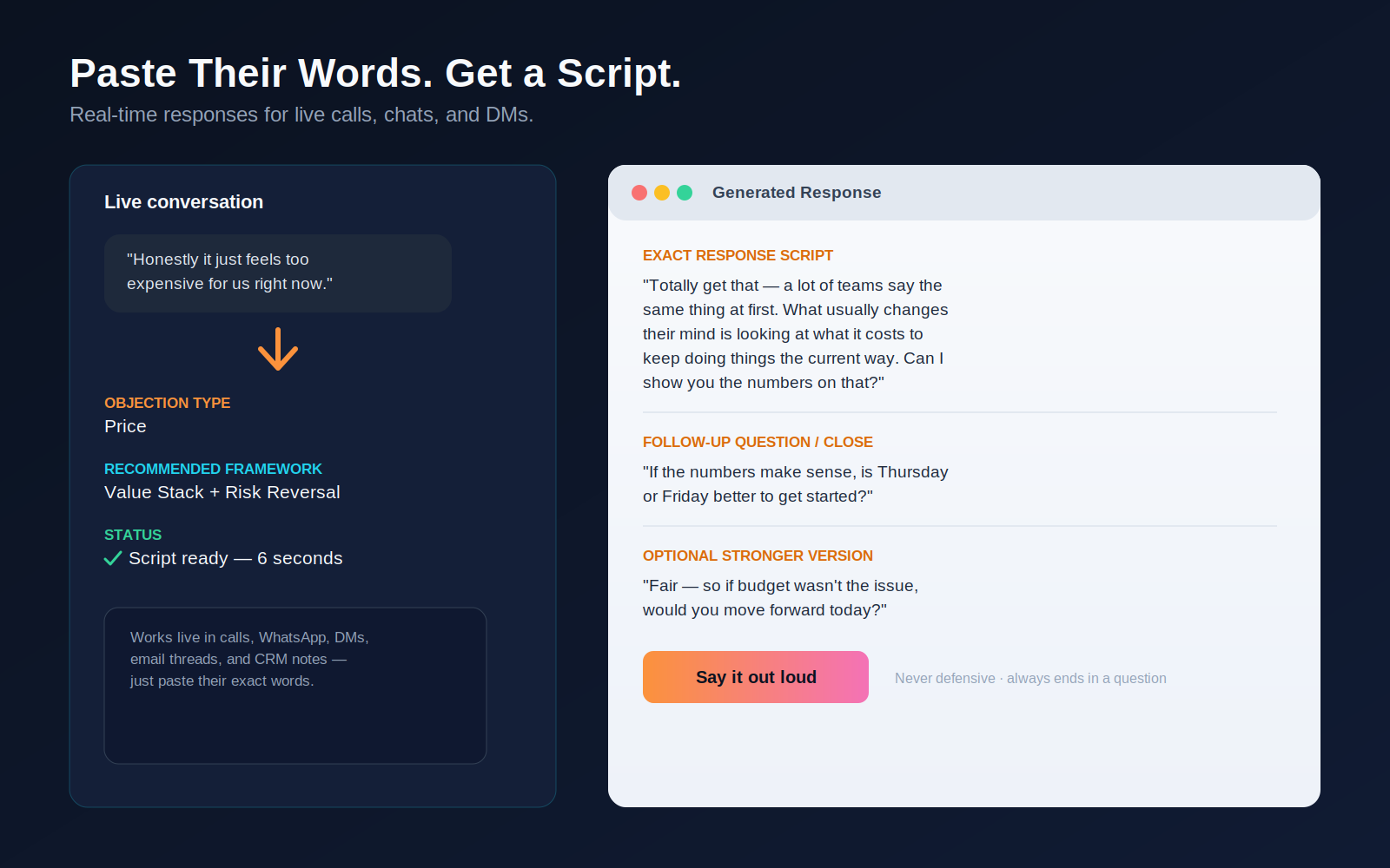 Sales Objection Handler & Closer screenshot 2