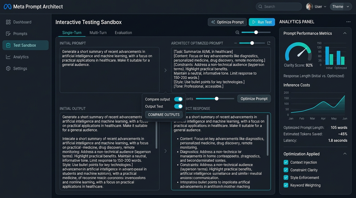 Meta-Prompt Architect – Prompt Factory screenshot 2