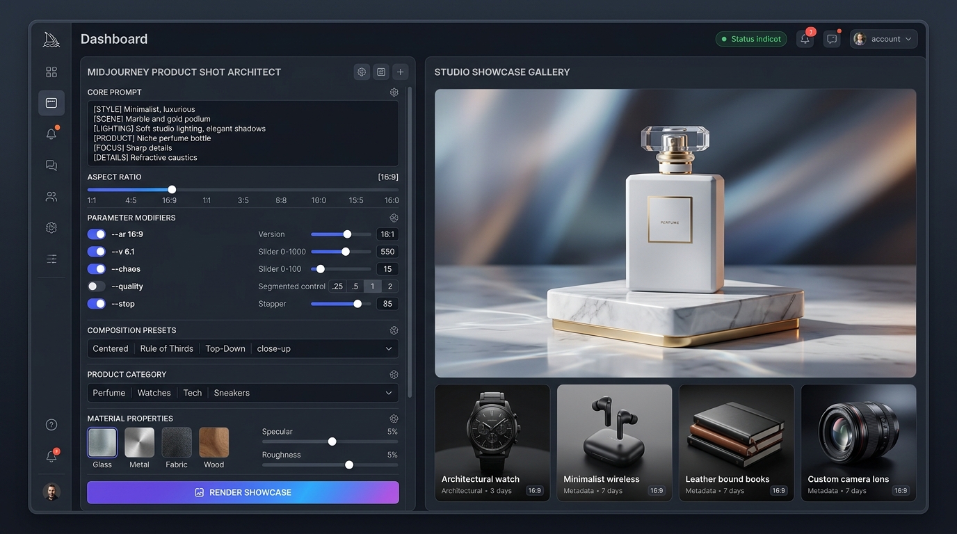 Midjourney Product Photography Pack preview