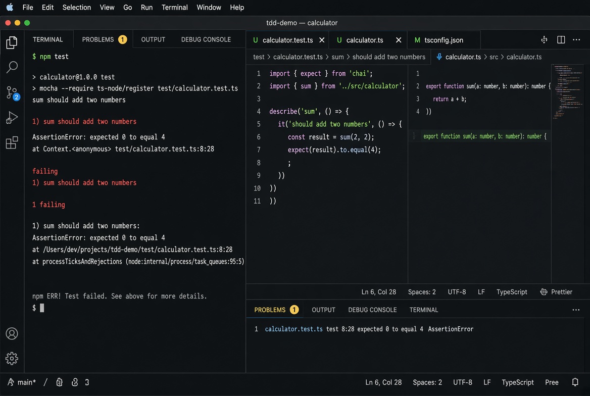 TDD Enforcer — Strict Red-Green-Refactor preview