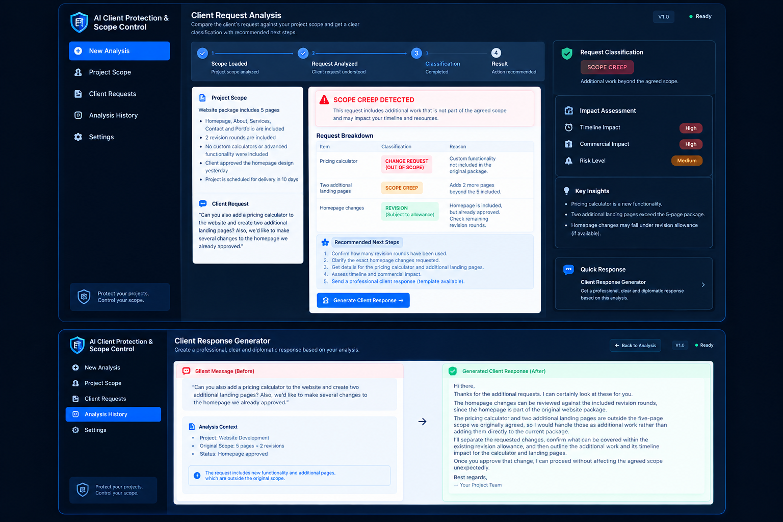 AI Client Protection & Scope Control preview