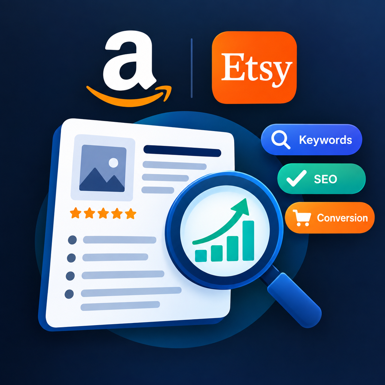 Amazon Etsy Listing SEO Auditor preview