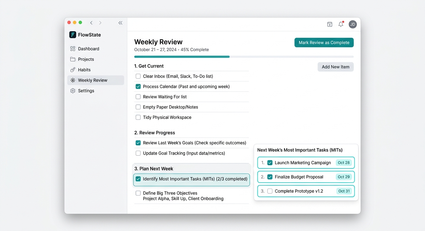 Personal Productivity & Decision OS preview