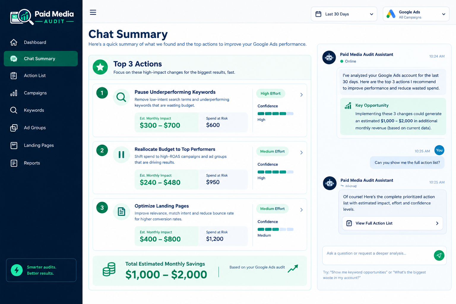 Paid Media Audit screenshot 4