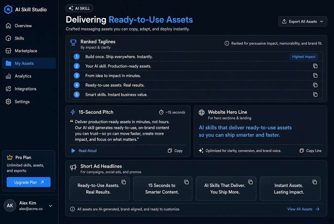 Positioning & Messaging Architect screenshot 3