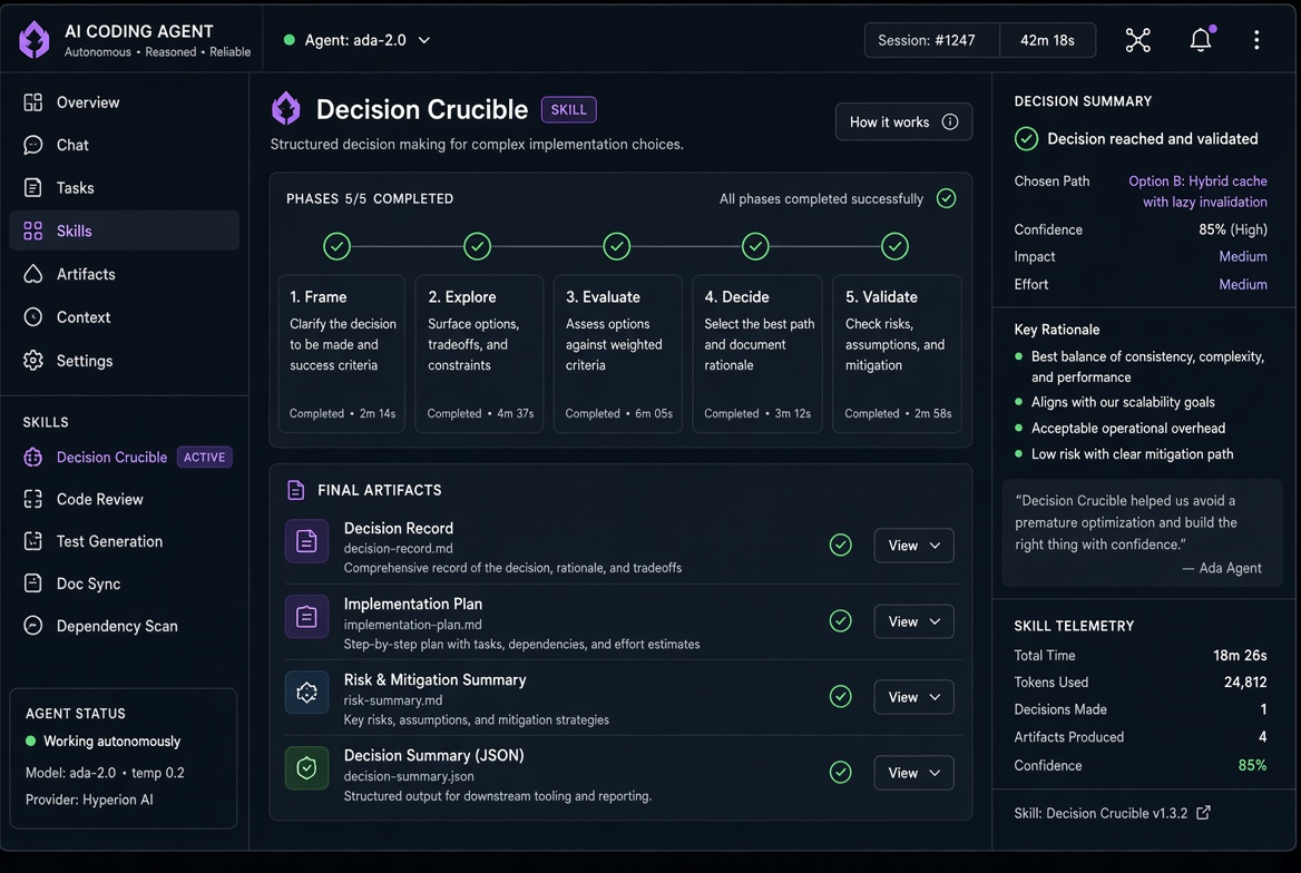 Decision Crucible screenshot 3