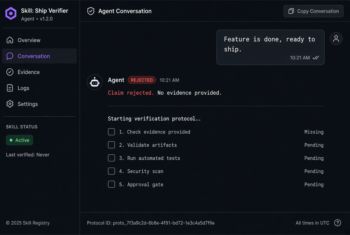 Universal Verification screenshot 3