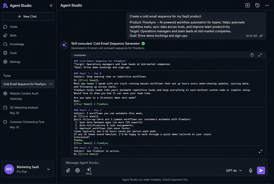 SaaS Cold Email Sequence Pro screenshot 2