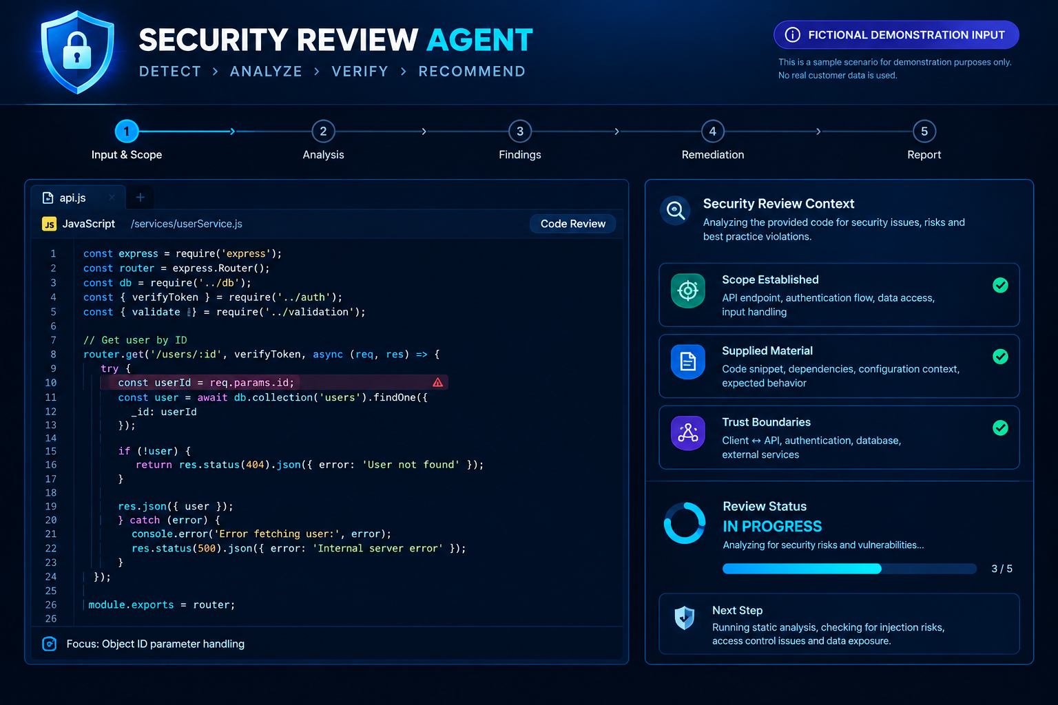 ai security review agent preview