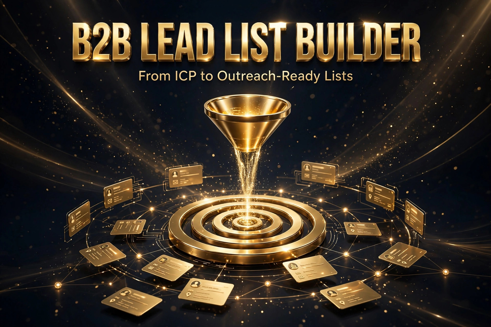 B2B Lead List Builder — ICP to Outreach-Ready Lists screenshot 1