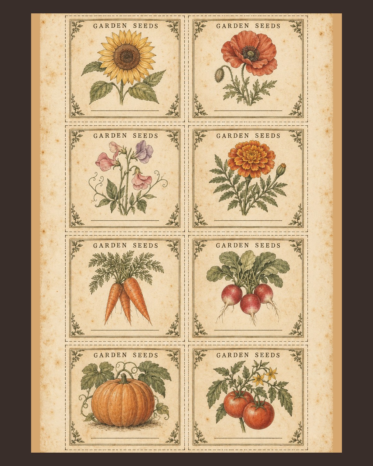Vintage Ephemera Sheet Kit Builder screenshot 2