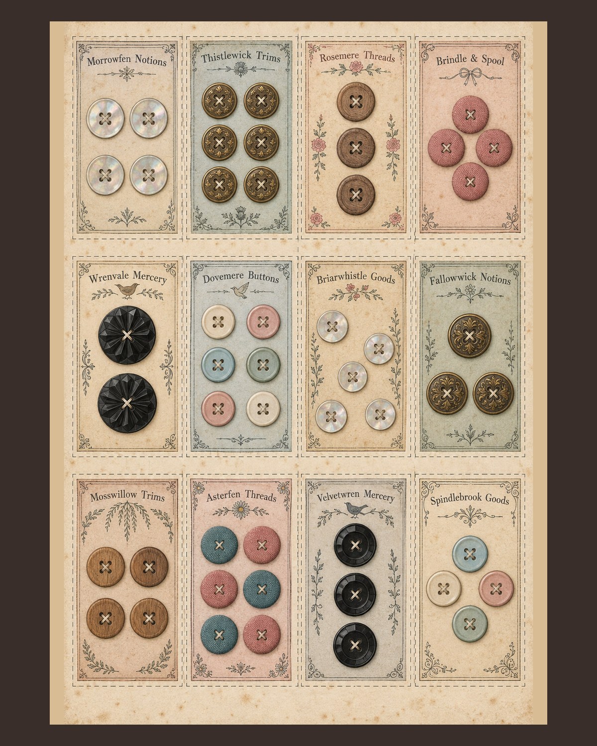 Vintage Ephemera Sheet Kit Builder screenshot 3
