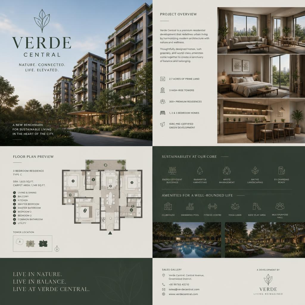 luxury real estate brochure creative director screenshot 3