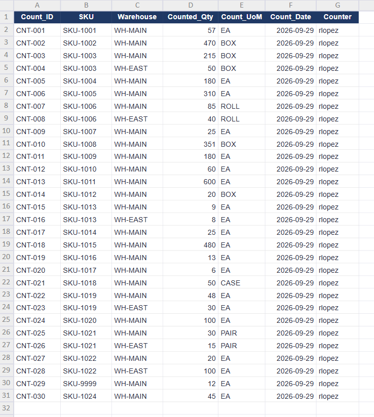 Professional AI Inventory Warehouse Auditor screenshot 2