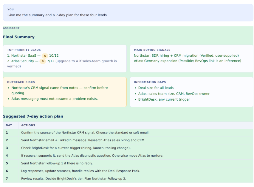 AI Lead to Meeting Conversion Engine screenshot 5
