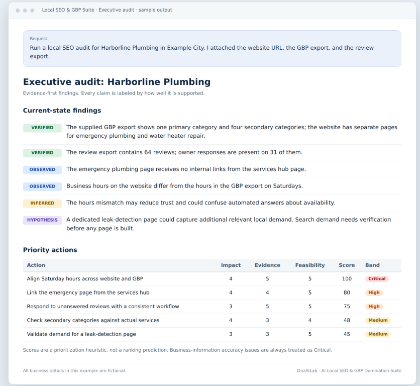 AI Local Seo And Google Business Profile Domination Suite preview