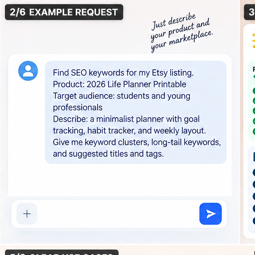Digital Product SEO Keyword Finder preview