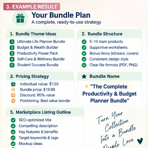 Digital Product Bundle Builder screenshot 3