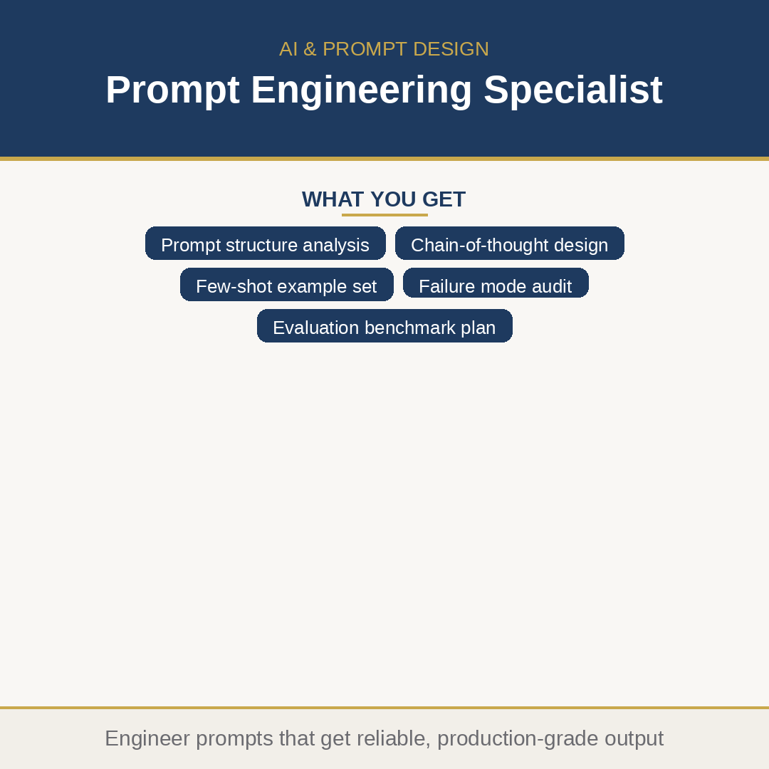 Prompt Engineering Specialist