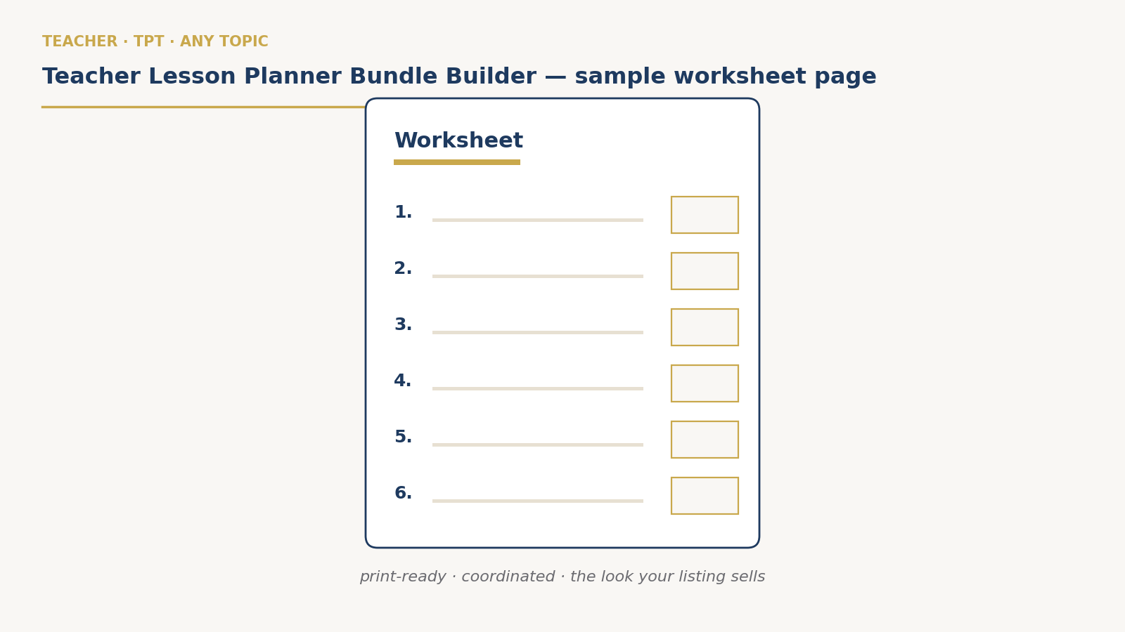 Teacher Lesson Planner Bundle preview