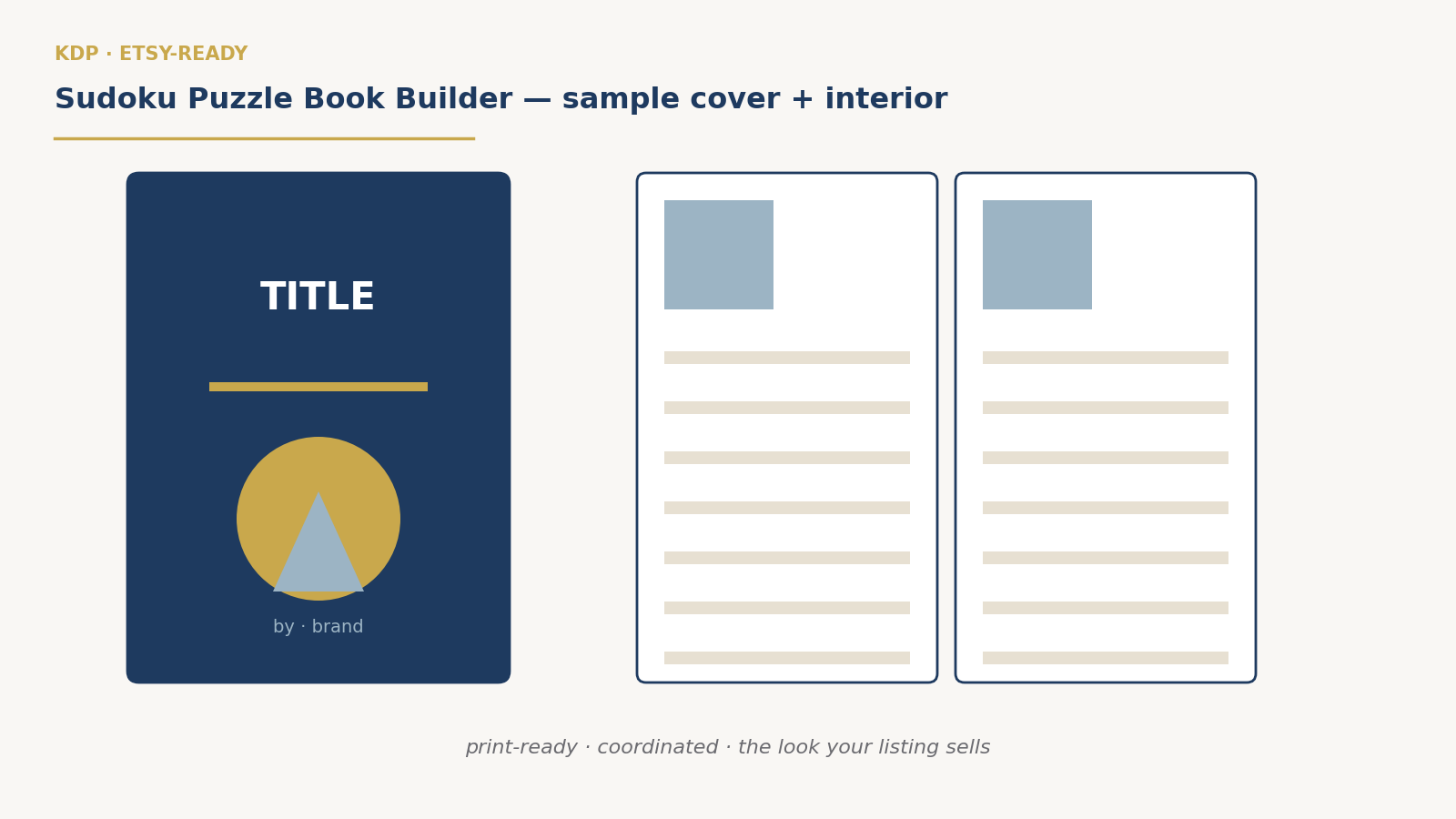 Sudoku Puzzle Book Builder preview