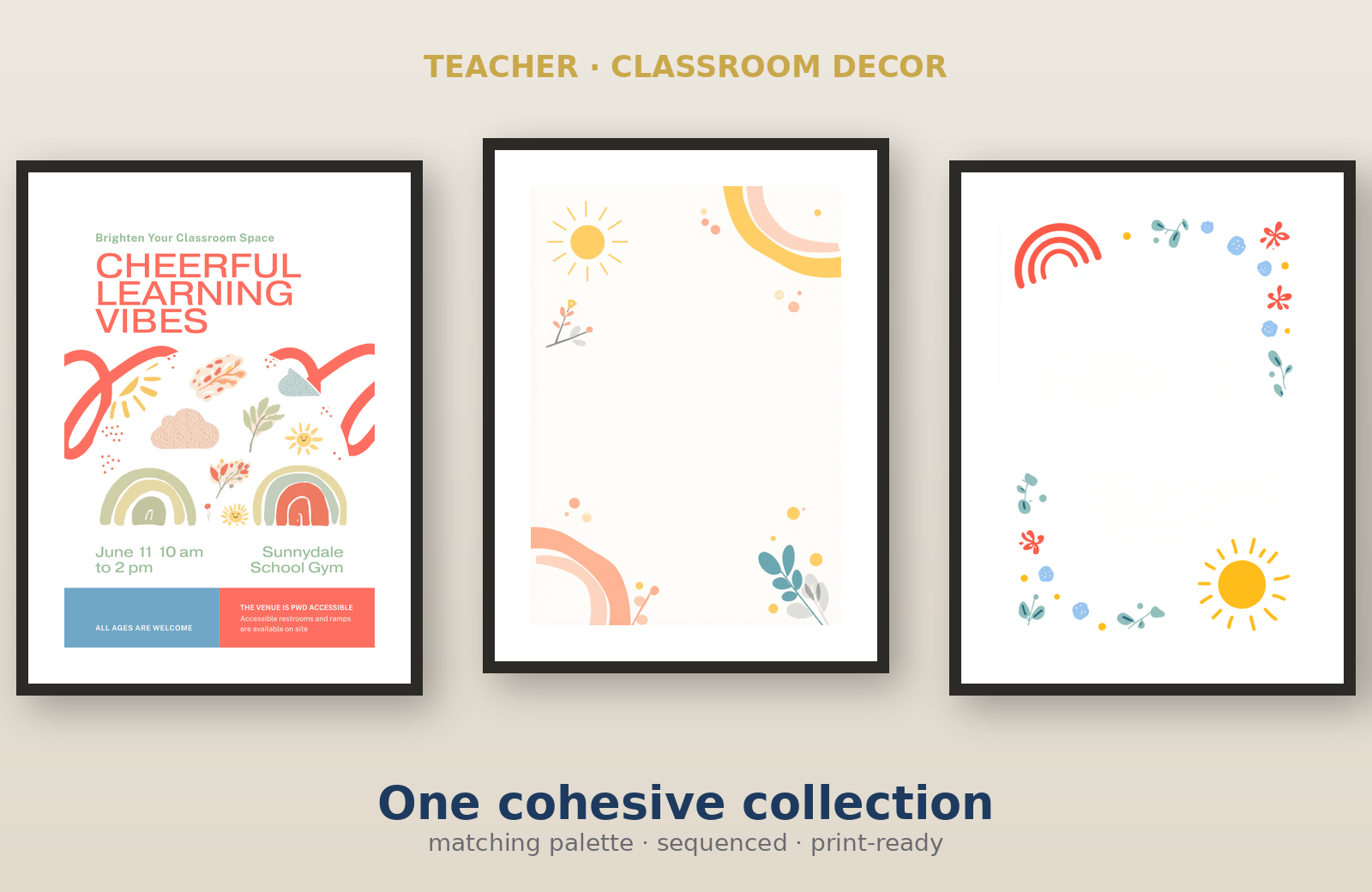 Teacher Classroom Decor Builder preview