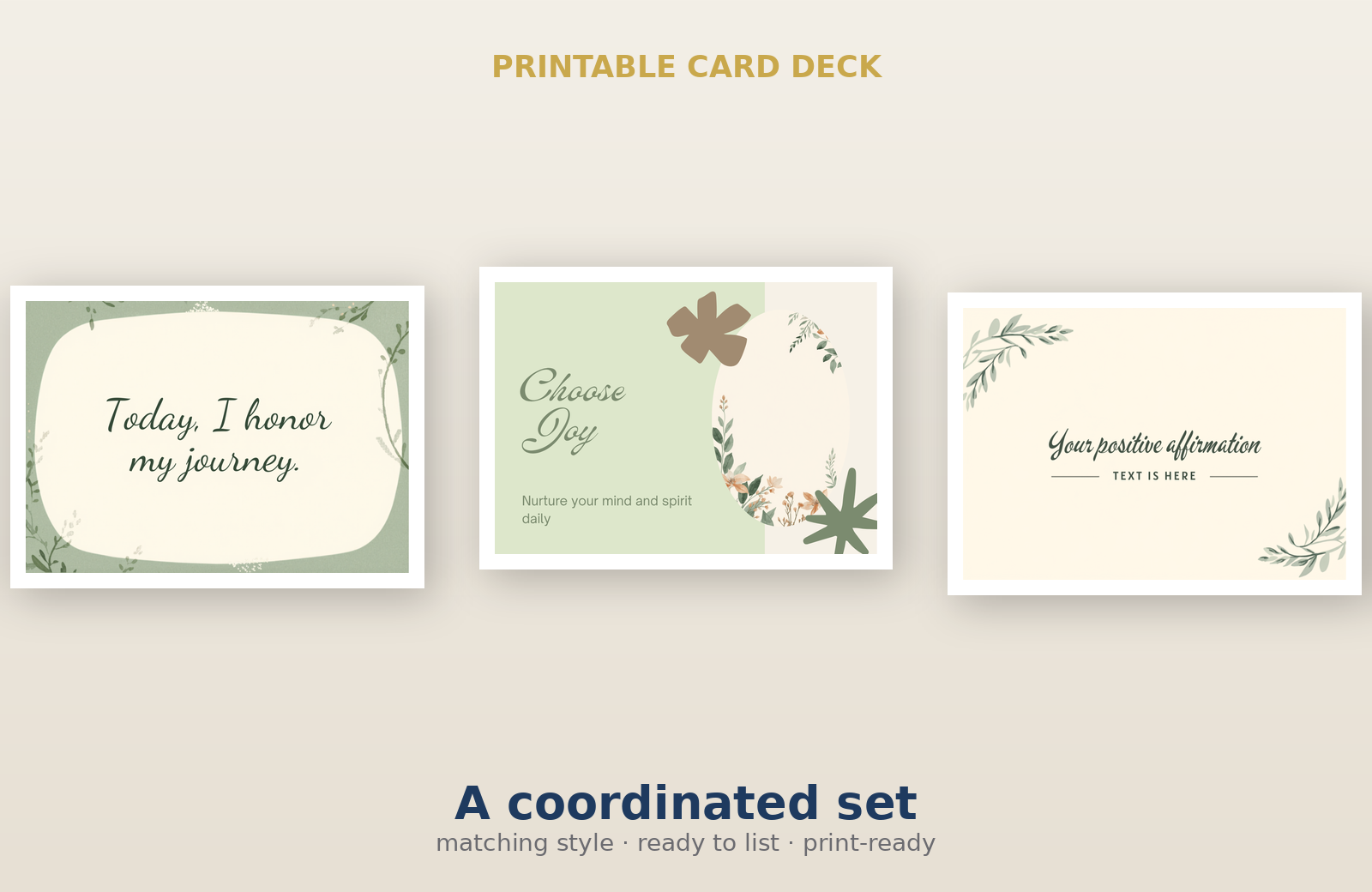 Printable Card Deck Builder preview