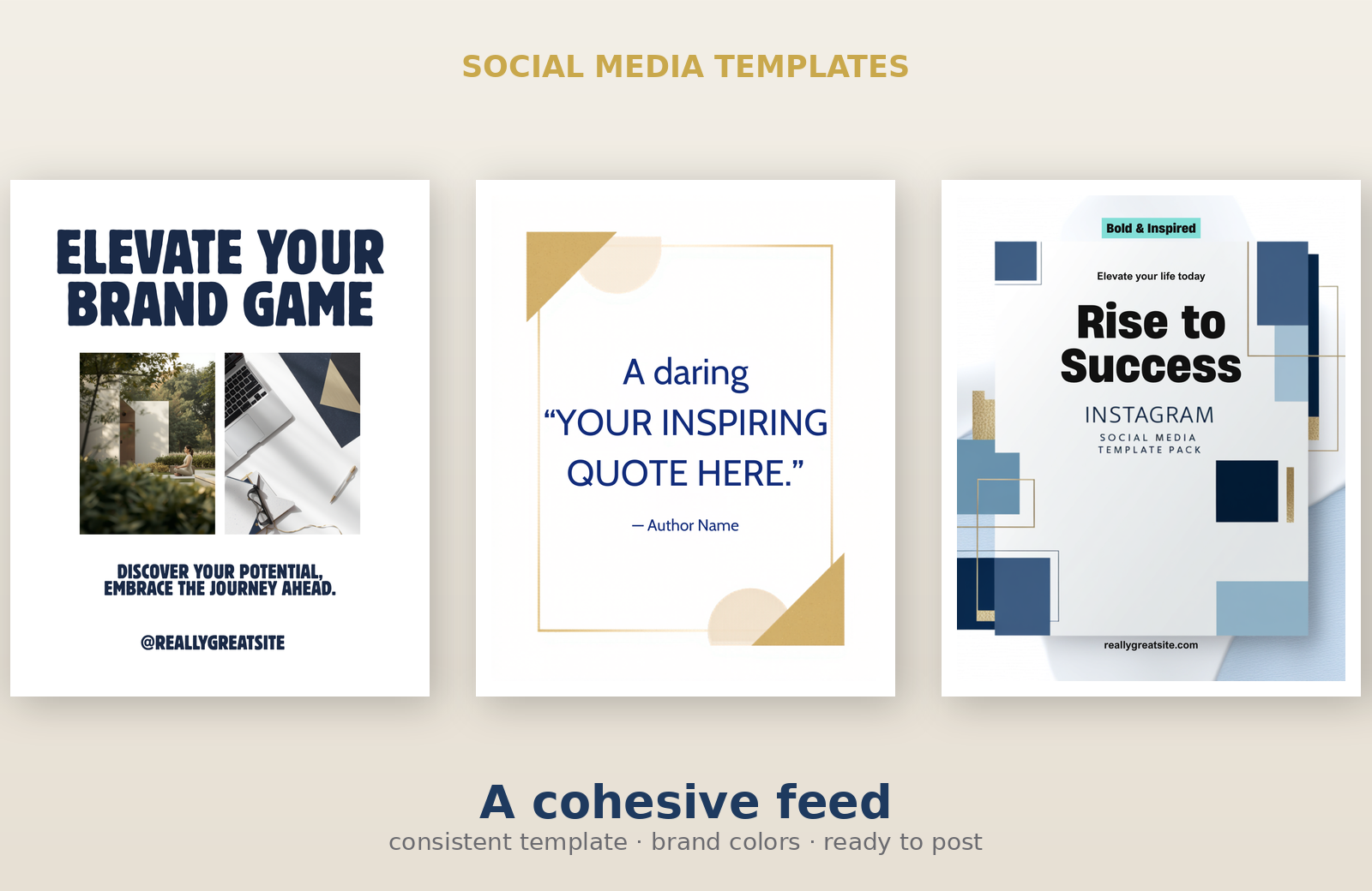 Social Media Template Pack Builder preview