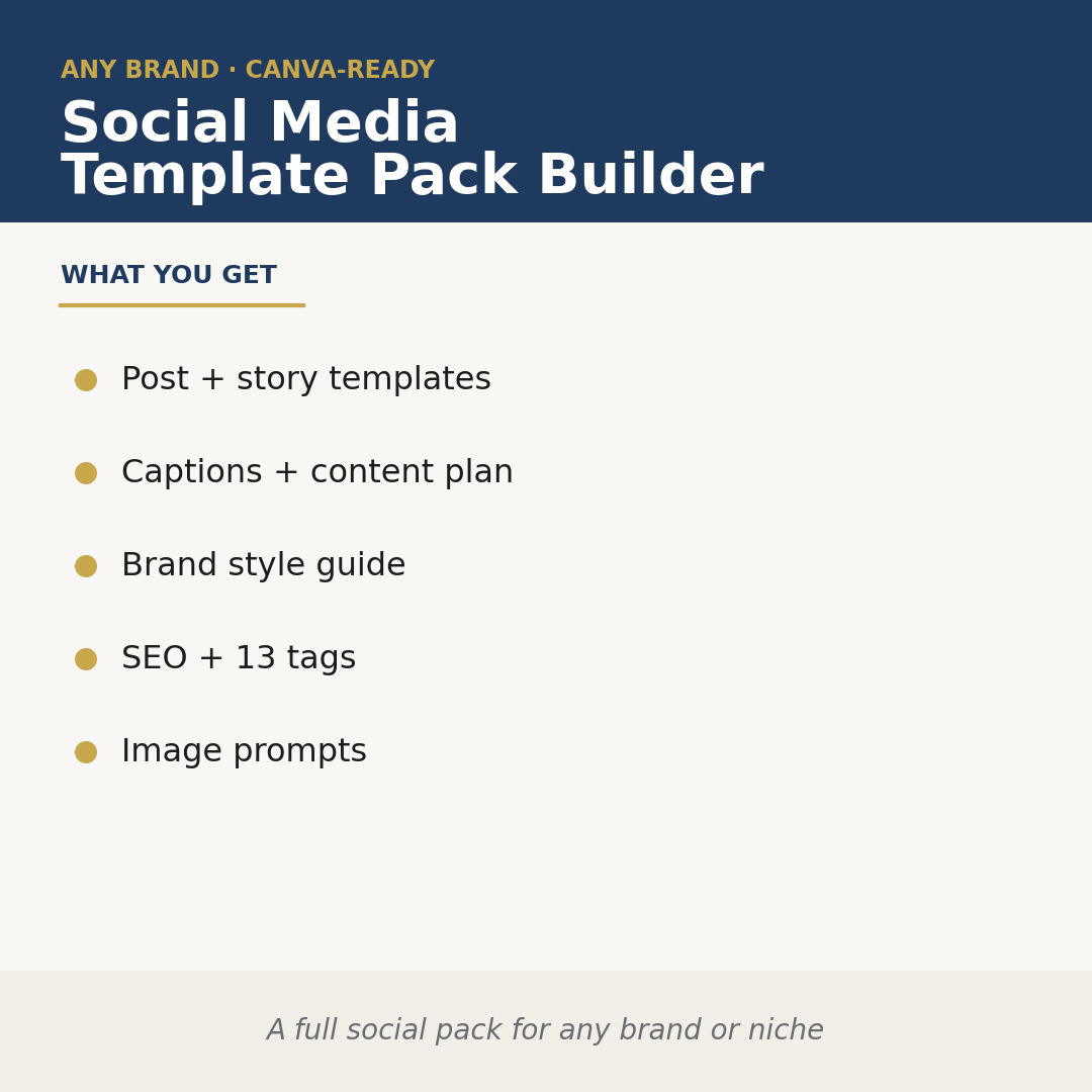 Social Media Template Pack Builder screenshot 2