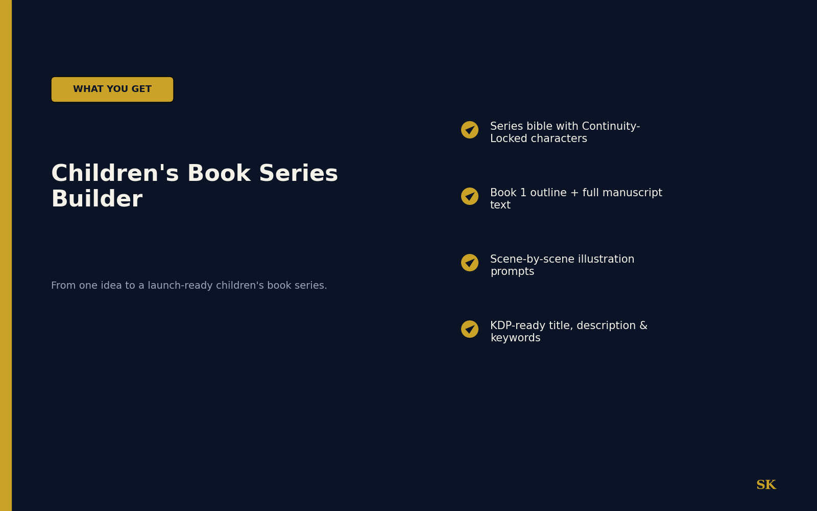Children's Book Series Builder preview