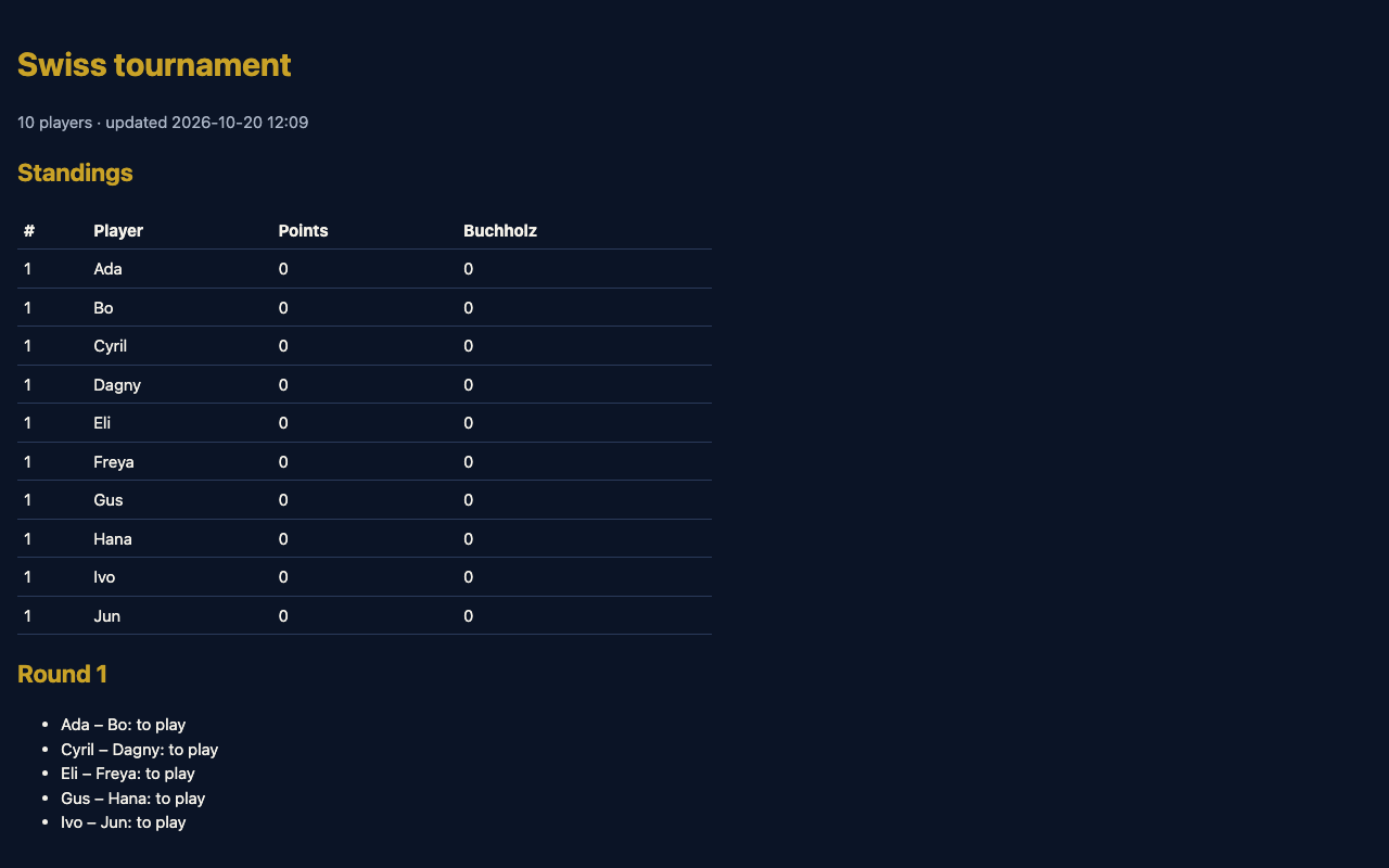 Tournament & Bracket Builder preview