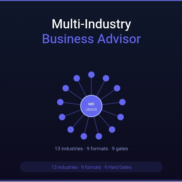 MD Multi-Industry Business Advisor