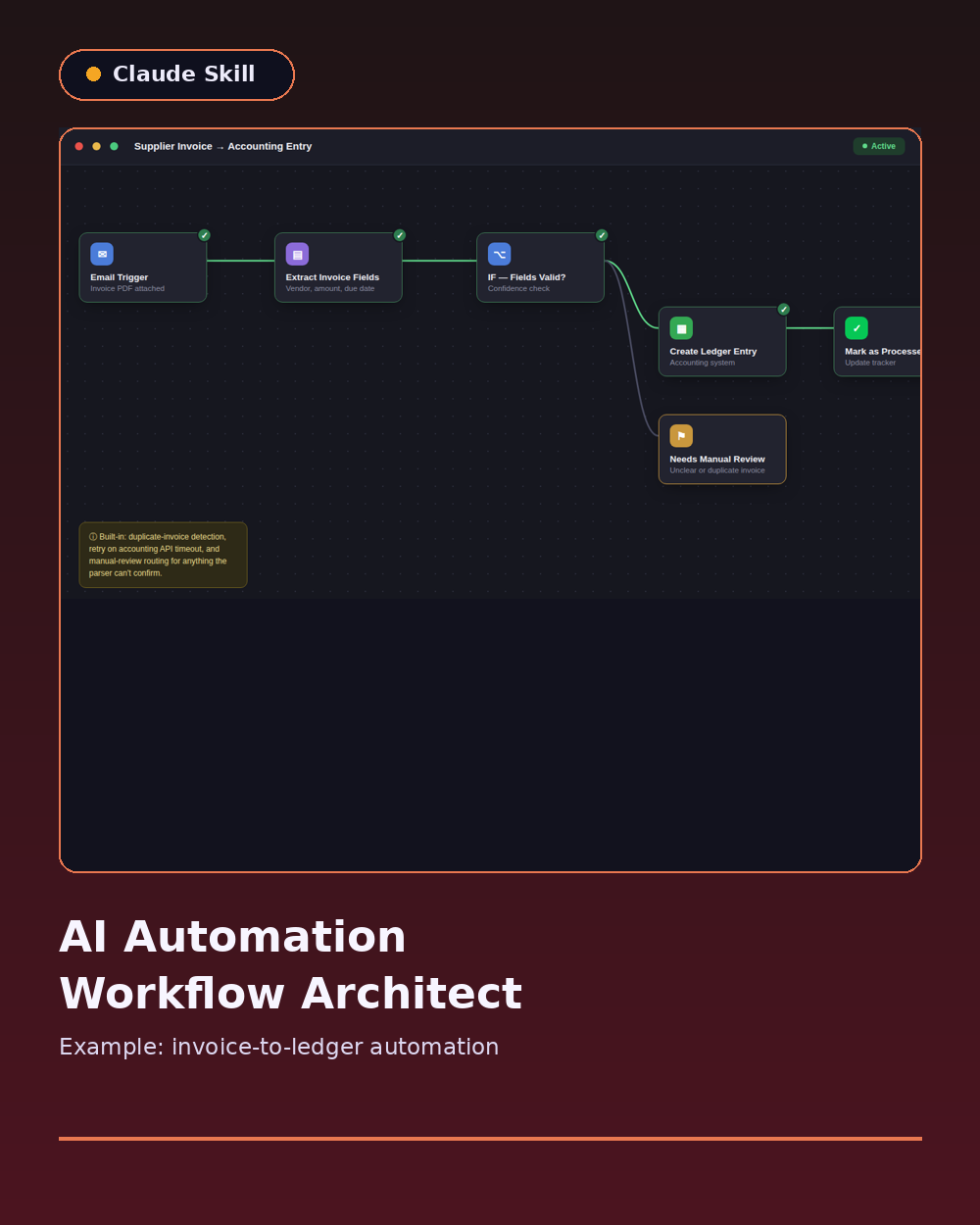 MD-UBAOS™ — Automation Workflow Architect screenshot 4