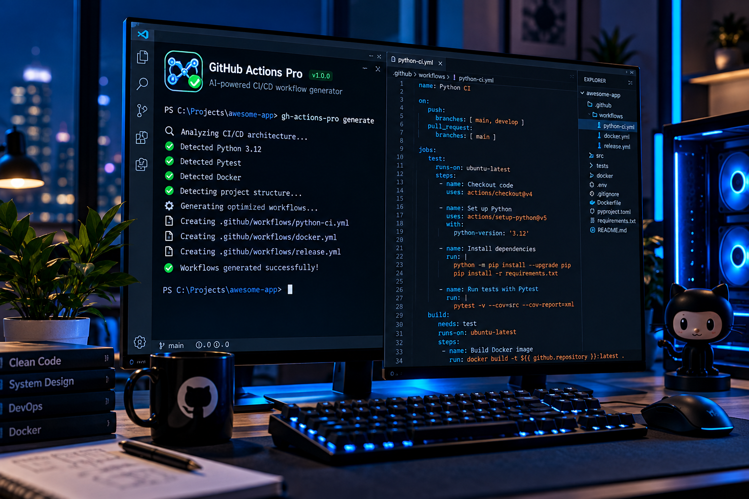 Github Actions Pro preview