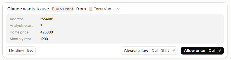 TerraVue — US Property Analysis screenshot 2