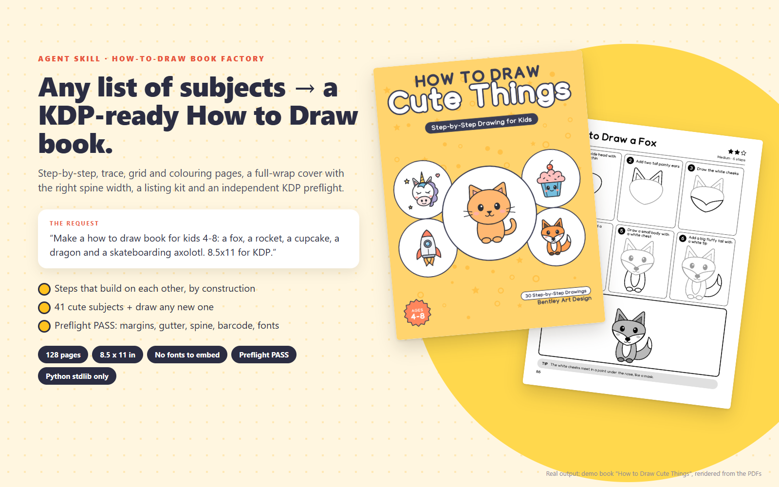 How-To-Draw Book Factory: KDP Activity Books for Kids preview