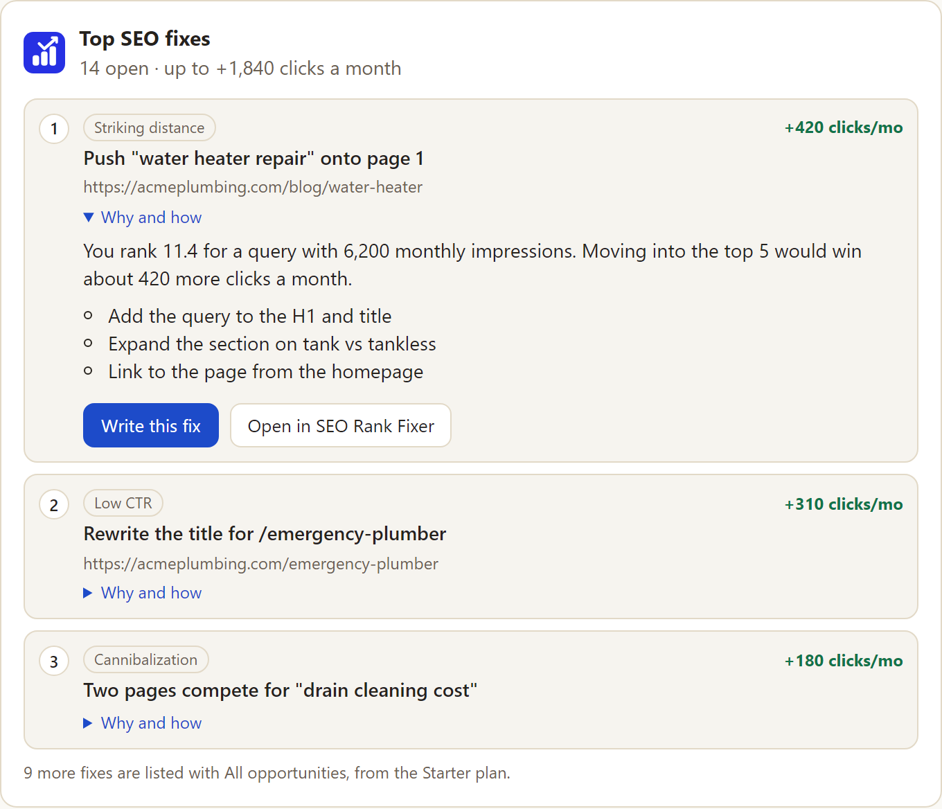SEO Rank Fixer: Search Console SEO Fixes preview