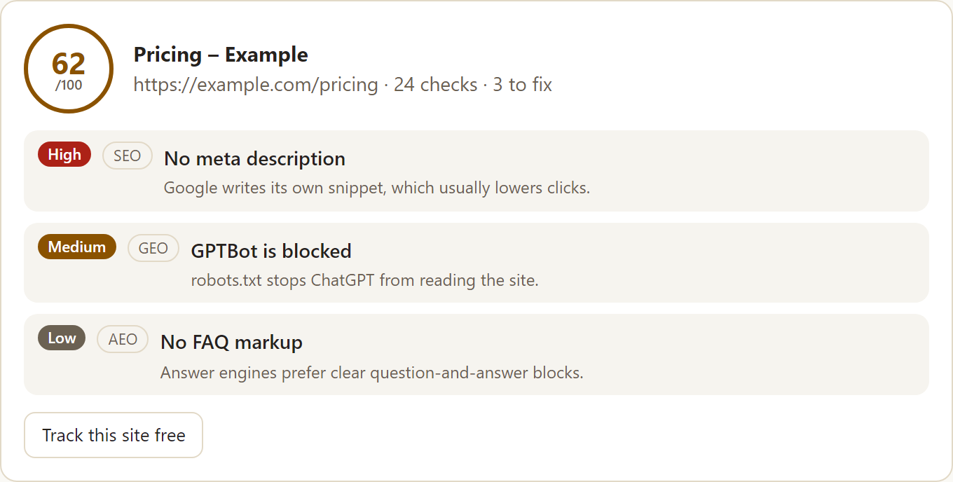 SEO Rank Fixer: Search Console SEO Fixes screenshot 3