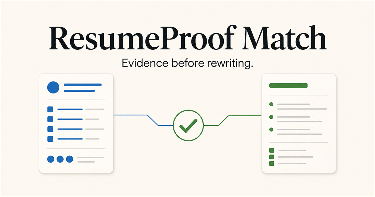 ResumeProof Match screenshot 2