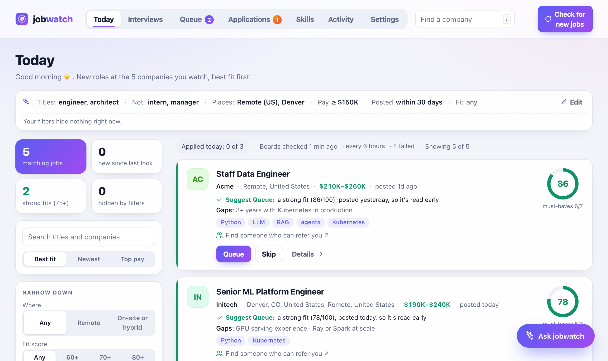 jobwatch preview